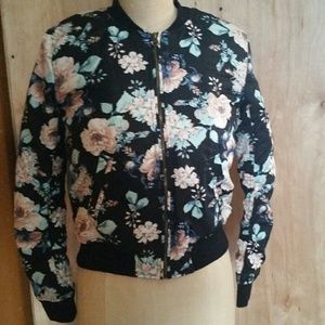 flower bomber jacket